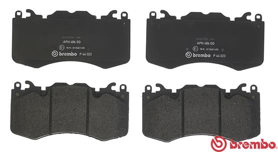 A.B.S. P 44 023 BREMBO Bremsbelagsatz, Scheibenbremse